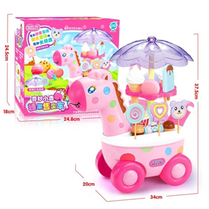 ماشین برقی آب نبات بستنی فروشی مدل زرافه Candy Ice Cream Car -اسباب بازی